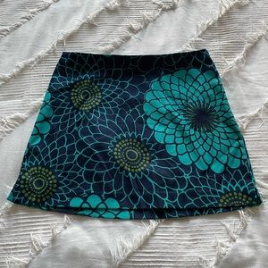 Express Floral Skirt